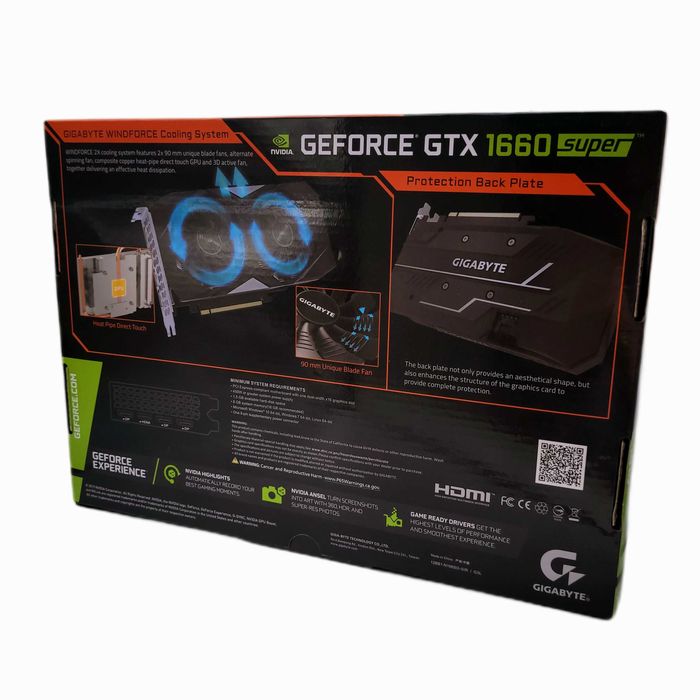 karta graficzna Gigabyte GeForce GTX 1660 SUPER OC 6GB GDDR6