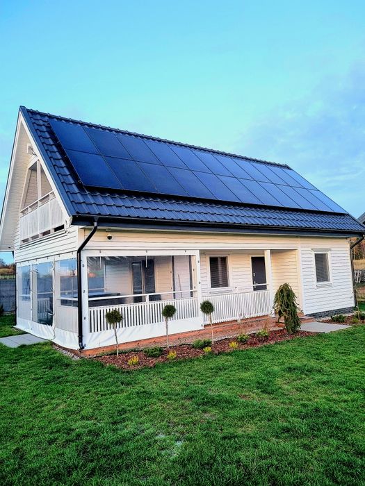 Domek całoroczny nad Jeziorem Mazury Giżycko Jacuzzi Spa Sauna Łódka