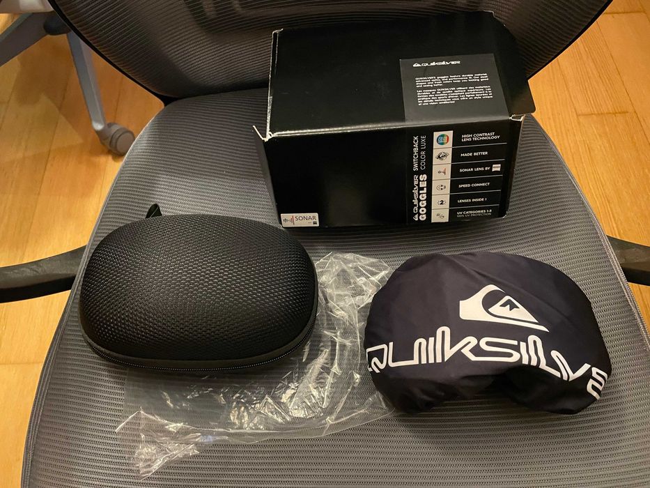 Oculos Neve Ski Quicksilver Switchback Novo