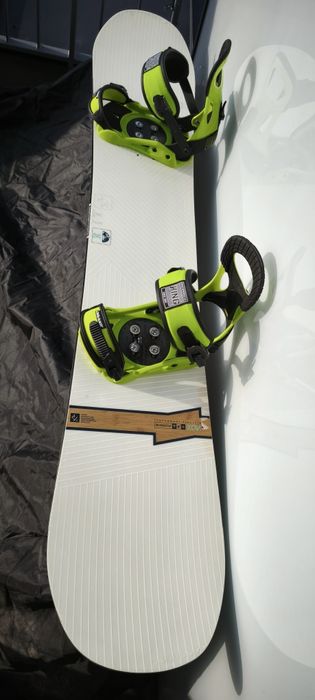 Deska snowboardowa Nidecker Platinium 161W + Drake King XL