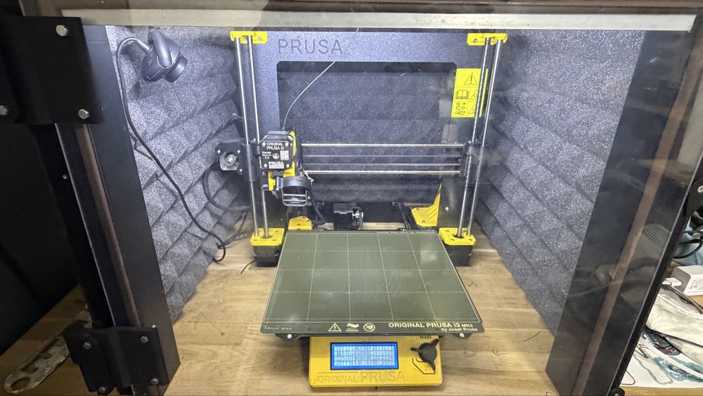 Drukarka Prusa MK3S+  +KOMORA+ suszarka filamentu sunlu