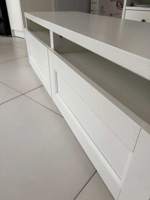 Szafka rtv Ikea Besta 120 x 38 biała