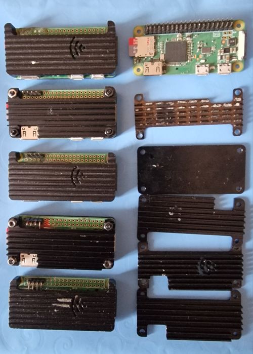 Мікрокомп'ютер  Raspberry Pi Zero 2W з радіатором, робочі