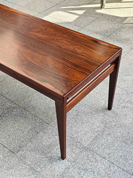 Mesa de Centro Mid-Century em Pau Santo