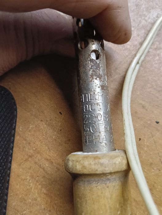 Lutownica 40 Wat, ZSRR.