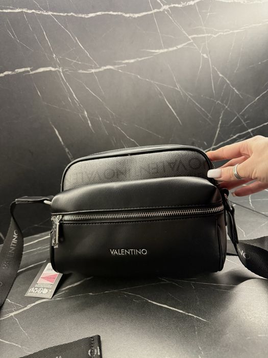 Чоловіча сумка Valentino оригінал. Крос боді Валентіно. Брендова сумка