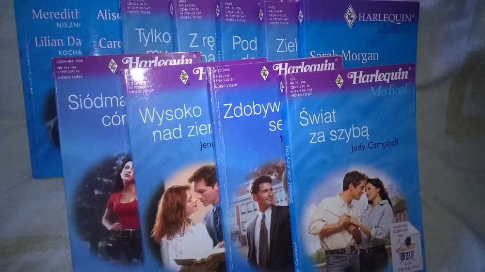 książki,romanse,Harlequin