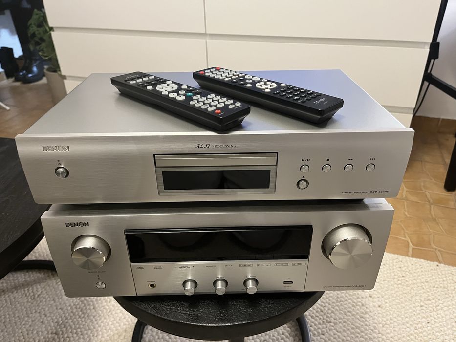 Amplitiuner Stereo DENON dra-800h & DCD-600NE