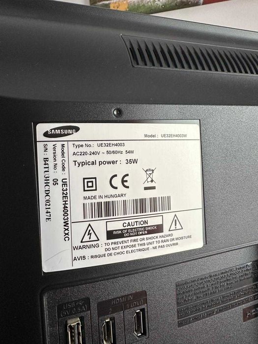 TV Samsung 32 Polegadas (Não é Smart)