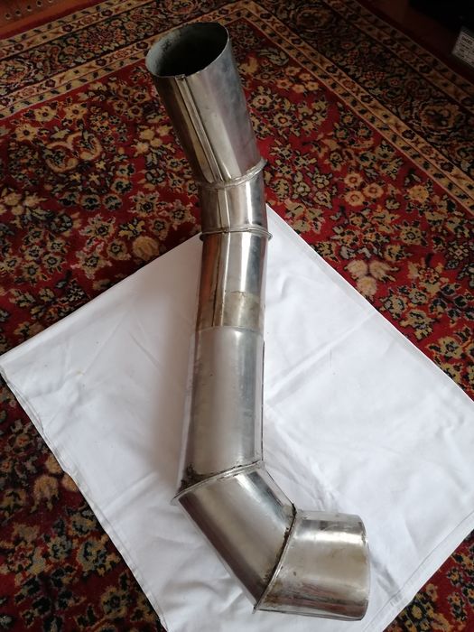 Газова колонка з минулого, труба