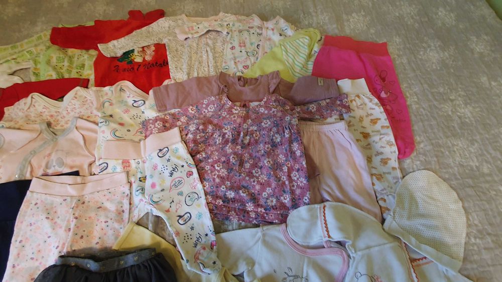 Одяг на дівчинку 56 розмір Пакетом або вроздріб.