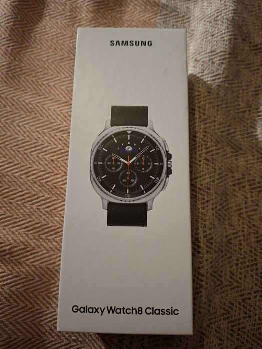 Smartwatch SAMSUNG Galaxy Watch8 Classic Bluetooth 46mm Czarno-srebrny