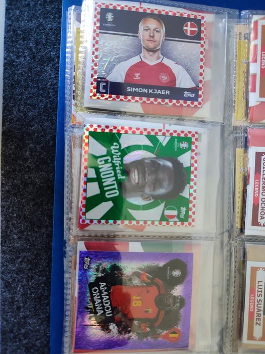 Cromos euro 2024 topps (SP's, especiais e normais)