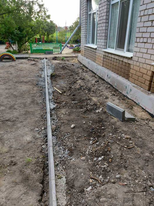 Земляные работы,  копка траншей выкопать куб земли копка траншеи