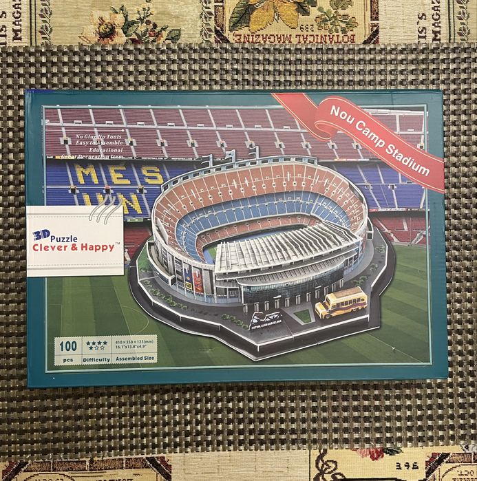 Model Camp Nou FC Barcelona Puzzle 3D