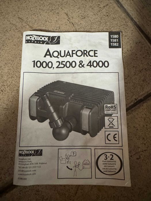 Pompa do oczka wodnego Hozelock Aquaforce 4000