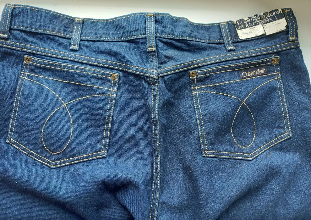 Ультрараритет! Винтажные джинсы Calvin Klein USA W40 f.u.s. lois texas
