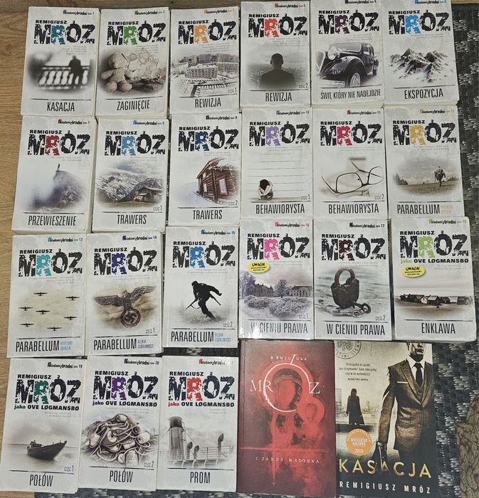 Kolekcja Remigiusz Mróz Śladami Zbrodni