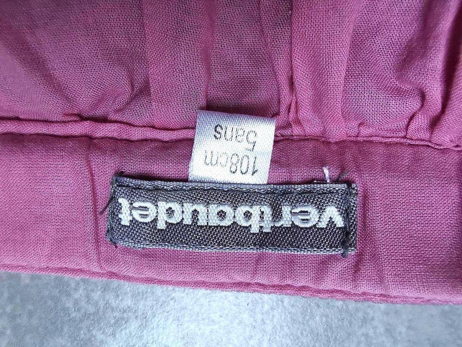 Urocza spódniczka tiulowa, rozmiar 110, długość 42, regulowany pas
