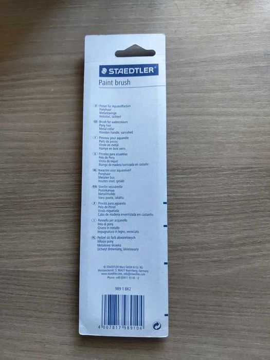 Pincéis Staedtler Novos