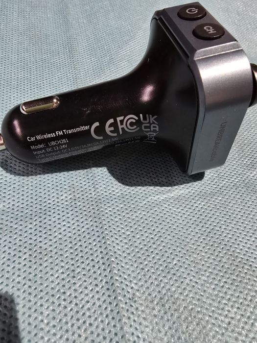 TRANSMITER samochodowy, bluetooth, mp3, głośnomowiacy