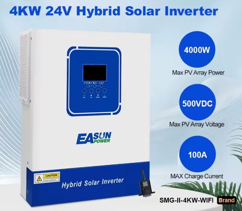 Гибридный инвертор Easun 4kw 24V 4200W