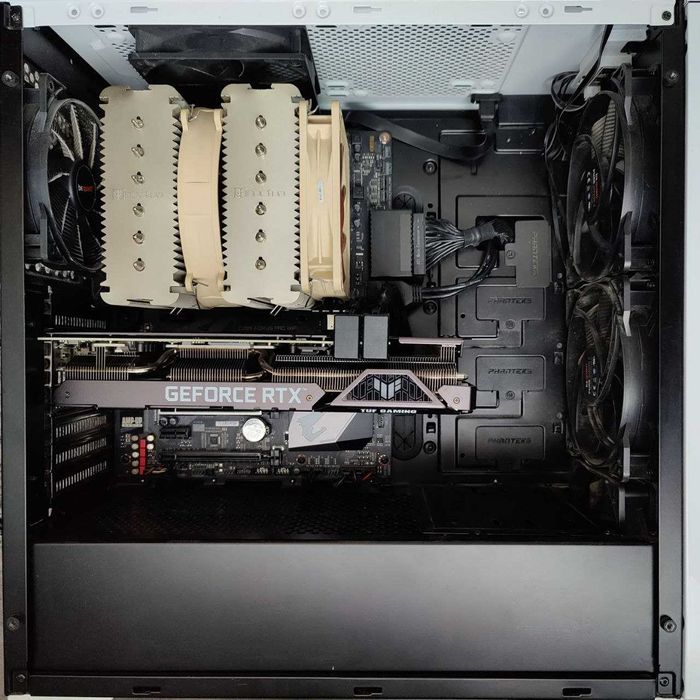 Корпус Phanteks P400 RGB White, две передние панели