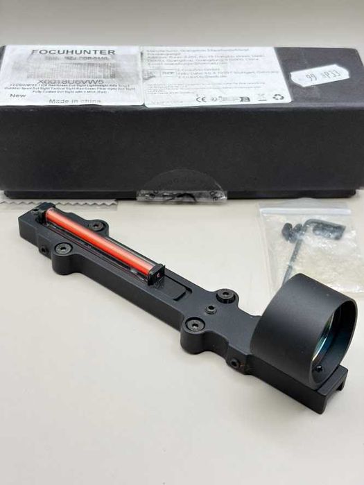 Celownik kolimatorowy światłowodowy Focuhunter 1x28 do strzelby, wiatrowki | ASG