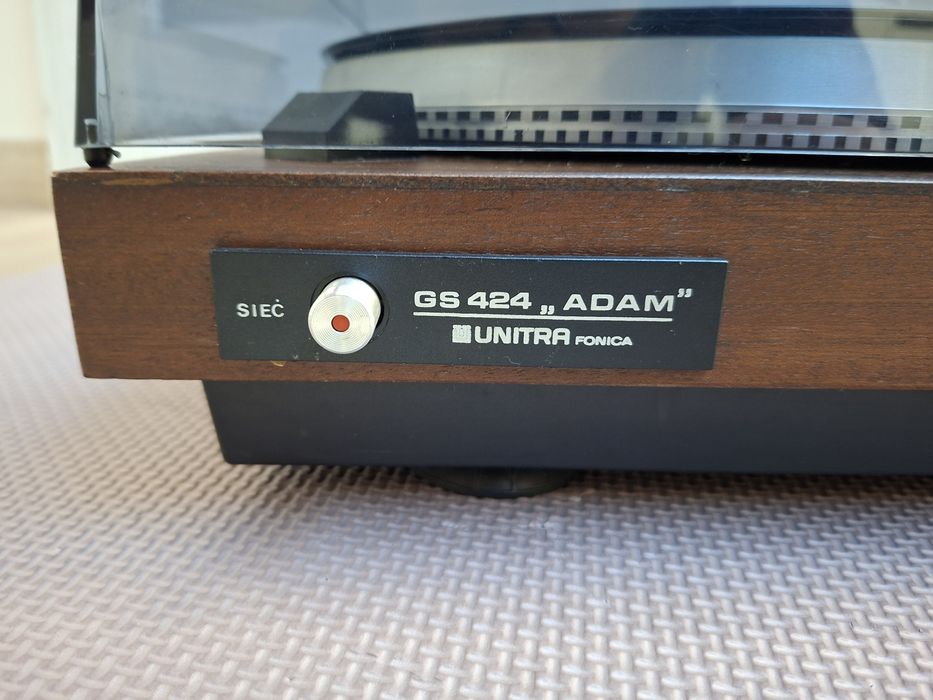 Gramofon Unitra Adam GS 424, wkładka ADC K9 - sprawny, zadbany
