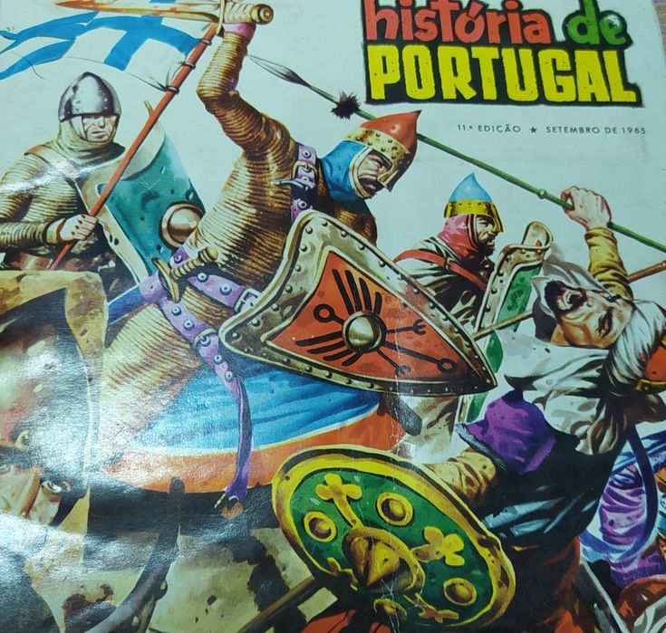 Caderneta completa de cromos história de Portugal