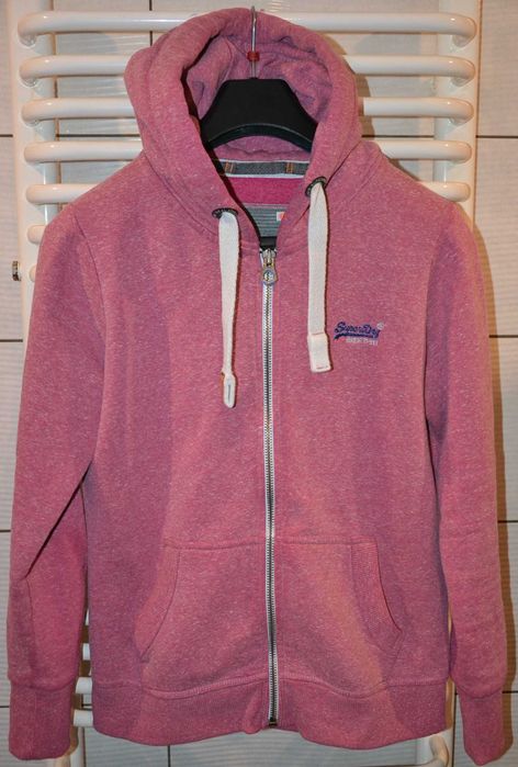 SuperDry Orange Label Bluza Damska L Oryginalna 100% Super Stan