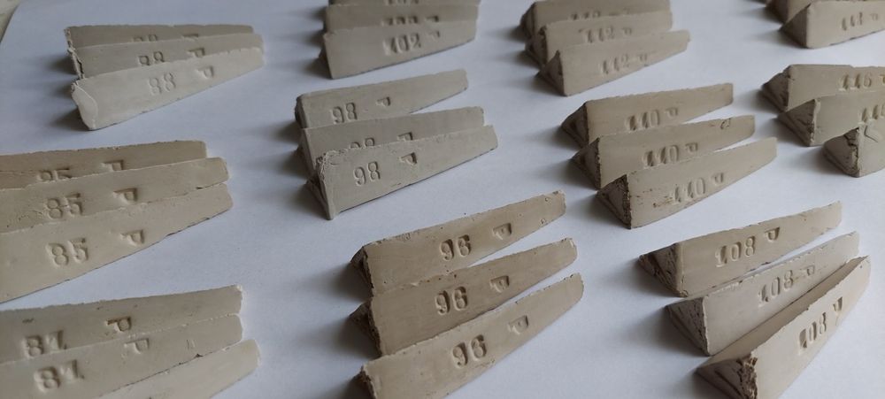 Stożki pirometryczne do pieców