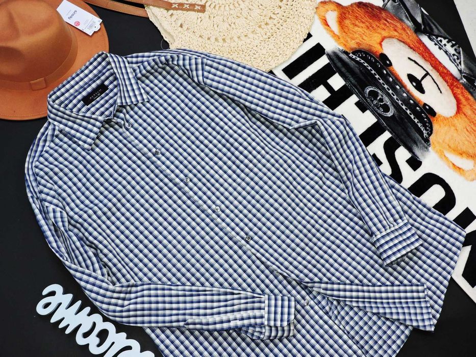 Morgan Męska koszula krateczka 45/46