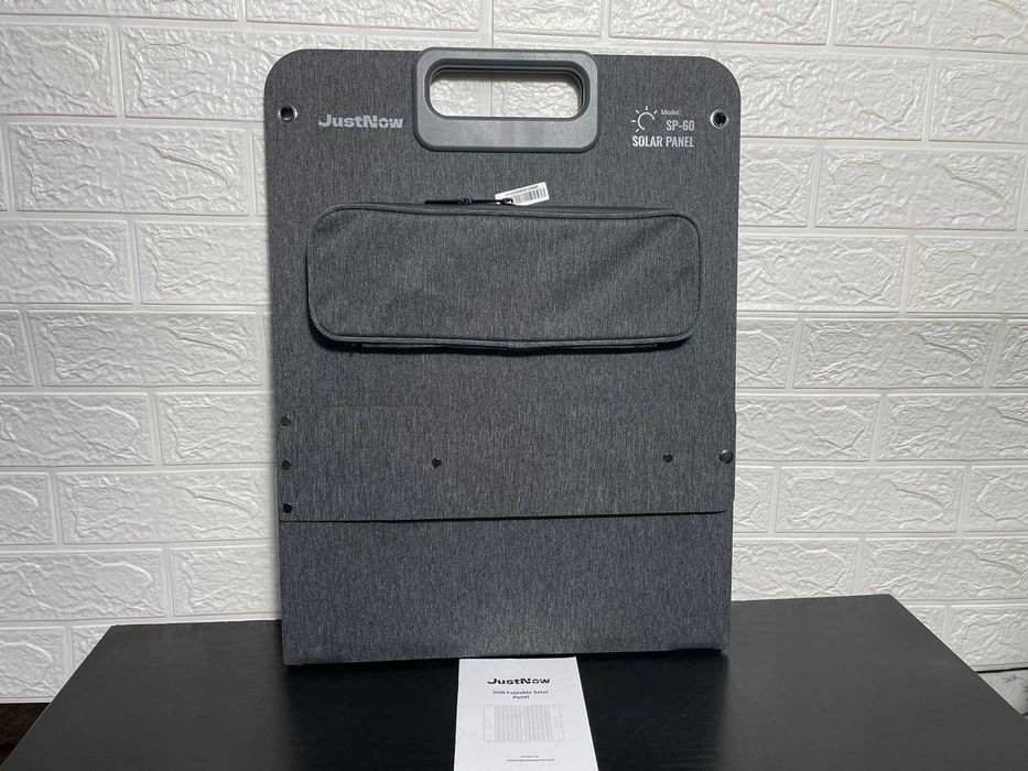Портативна сонячня панель JustNow SP-60 Solar Panel потужністю 60 Вт