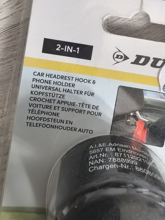 Uchwyt samochodowy Dunlop