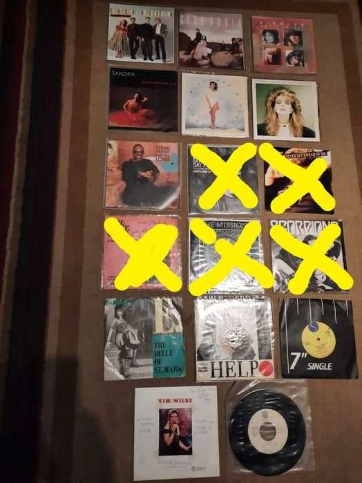 discos de vinil 45 + varios antigos