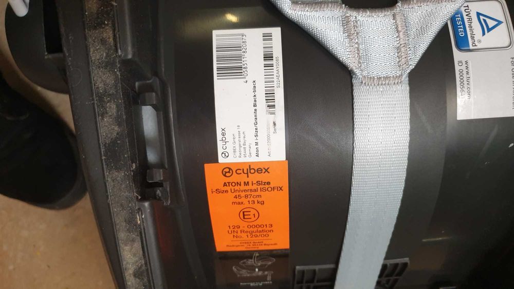 Fotelik Joie i-spin 360 + nosidełko Cybex