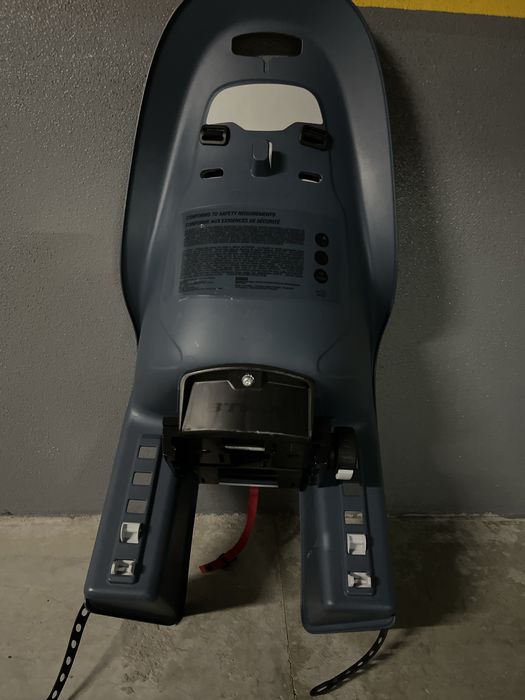 Cadeira bicicleta bébé fixação porta bagagens