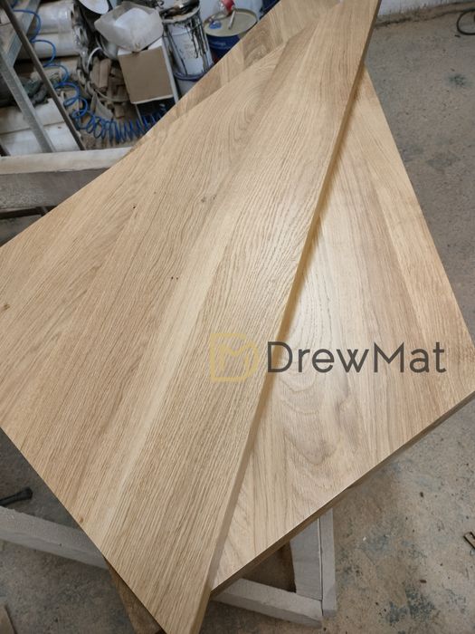 Stopnie dębowe schody