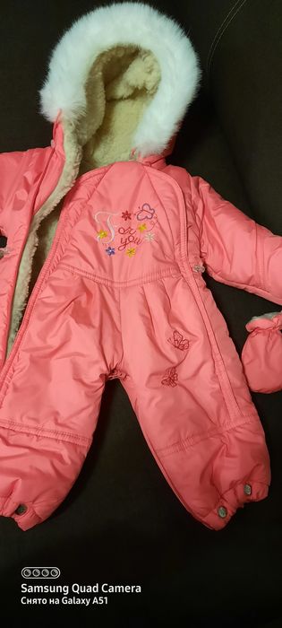 Зимний комбинезон-трансформер