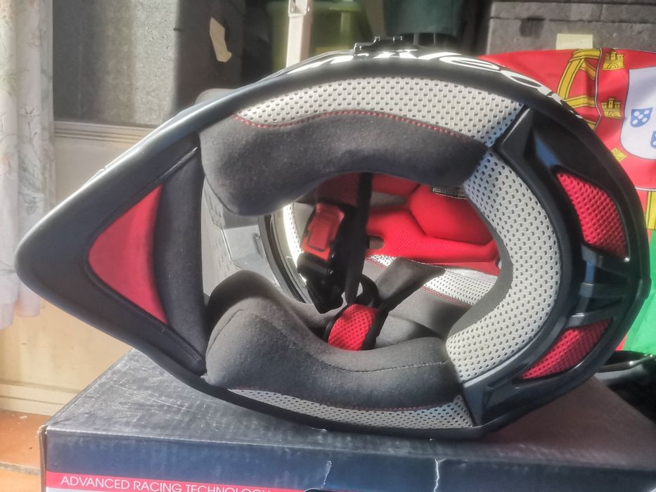 Capacete O'Neal Sierra tam. S para  Enduro, Motocross, Trailer como novo caixa e saco