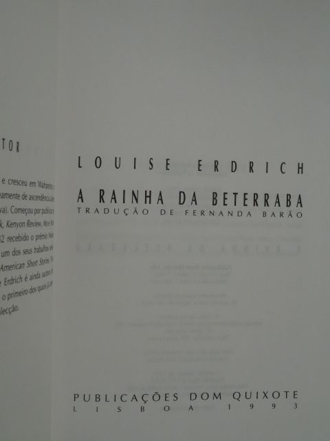 A Casa Redonda de Louise Erdrich - Vários Livros