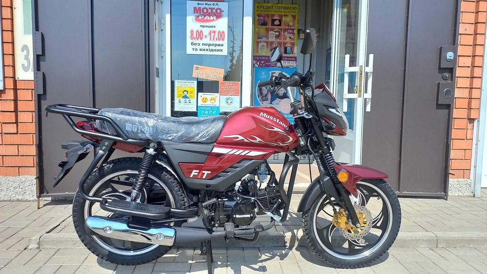 Продам нові мотоцикли Musstang Fit 125,м.Синельникове,м-н МОТО-РАЙ.