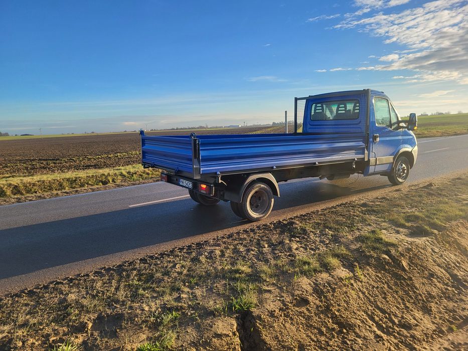 Iveco 50c15 nowy kiper wywrotka 4.10x2.10x 50cm na kat b hak 3.5t klim