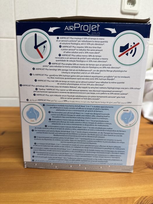 Nebulizador Air Projet plus - Siliencioso NOVO