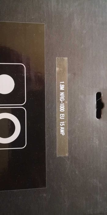 кабель Audioquest  NRG-1000 EU 1,8m /Monsoon/Blizzard/Thunder/Tornado