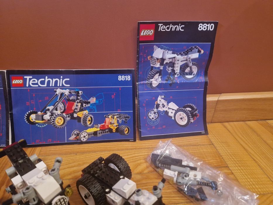 Lego technic pięć zestawów