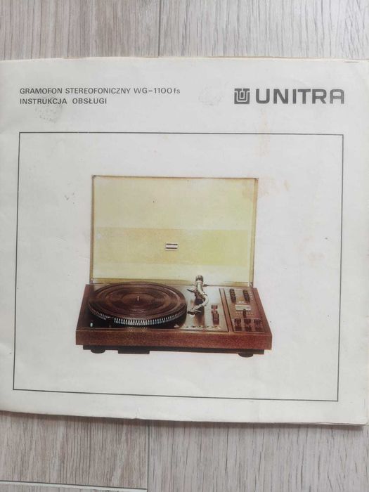 Gramofon Unitra Fonica WG-1100 fs