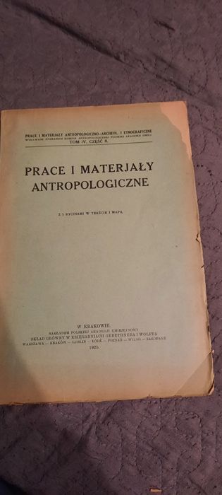 Prace i materiały antropologiczne.
