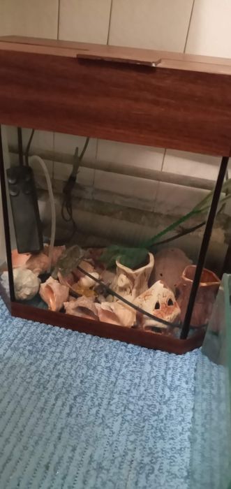 Аквариум 35 л. б/у